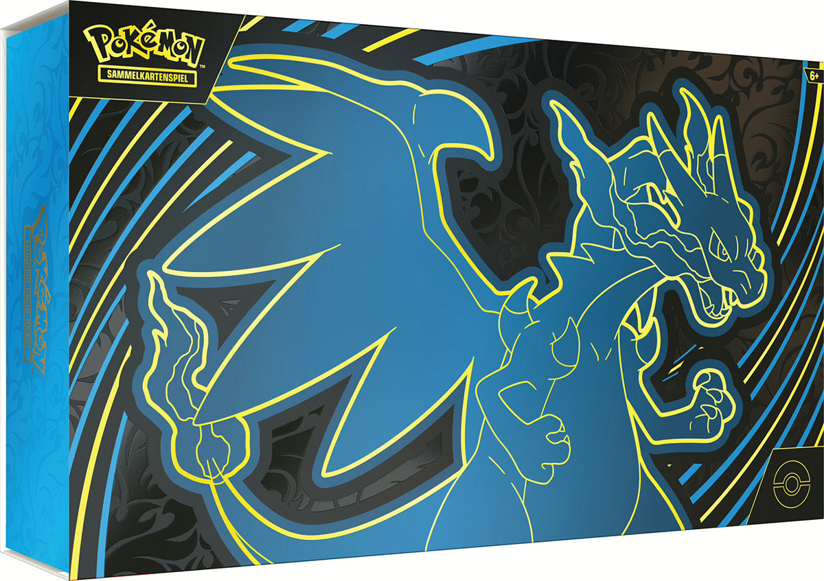 Pokémon TCG Ultra-Premium-Koll. Mega-Glurak X-EX (DE)