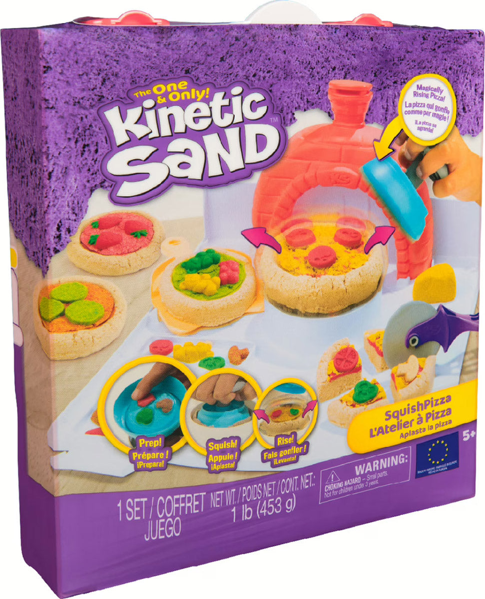 Kinetic Sand Squish Pizza