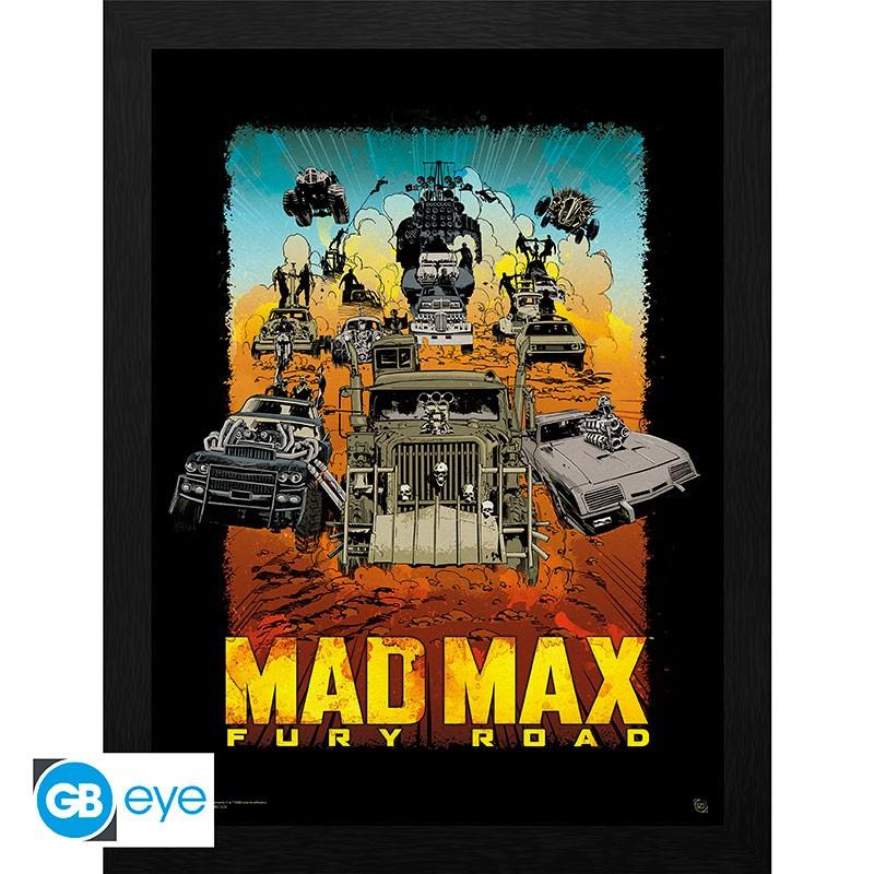 Mad Max: Fury Road Poster im Rahmen "Warner 100th" 30 x 40 cm