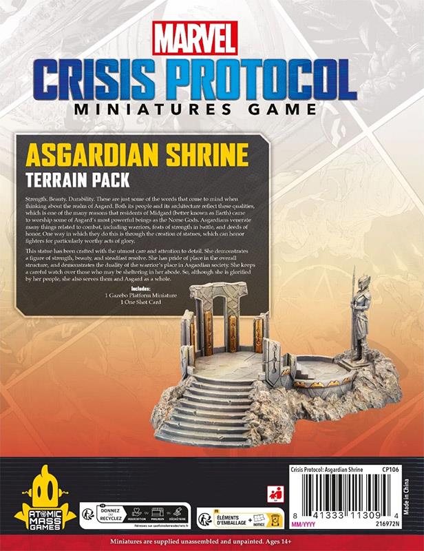 Marvel: Crisis Protocol – Asgardian Shrine Terrain Pack