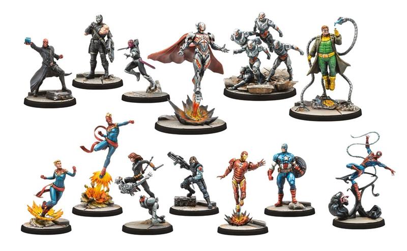 Marvel Crisis Protocol - Grundspiel: Die Mächtigsten der Welt (DE)