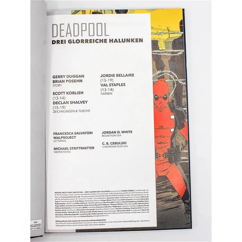 Marvel Must-Have - Deadpool - Drei glorreiche Halunken