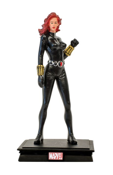 Marvel Universum Figuren-Kollektion 09: Black Widow (mit handbemalter Classic Marvel-Figur)