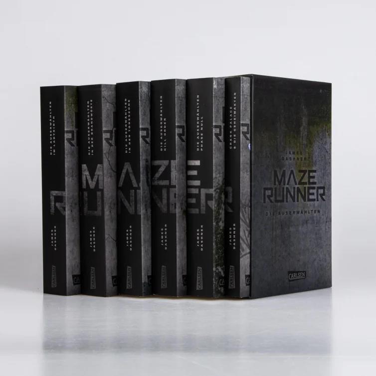 Maze-Runner-Schuber (6 Bände im Taschenbuch-Schuber inklusive Bonusband mit "Crank Palace" und "Die Geheimakten")