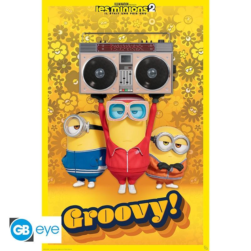 Minions Maxi Poster "Groovy!" 91,5 x 61 cm