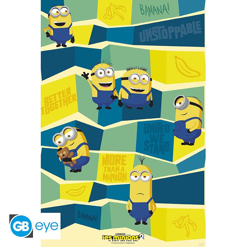 Minions Maxi-Poster "Minions everywhere" 91,5 x 61 cm