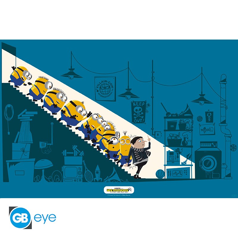 Minions Maxi Poster "The Rise of Gru" 91,5 x 61 cm