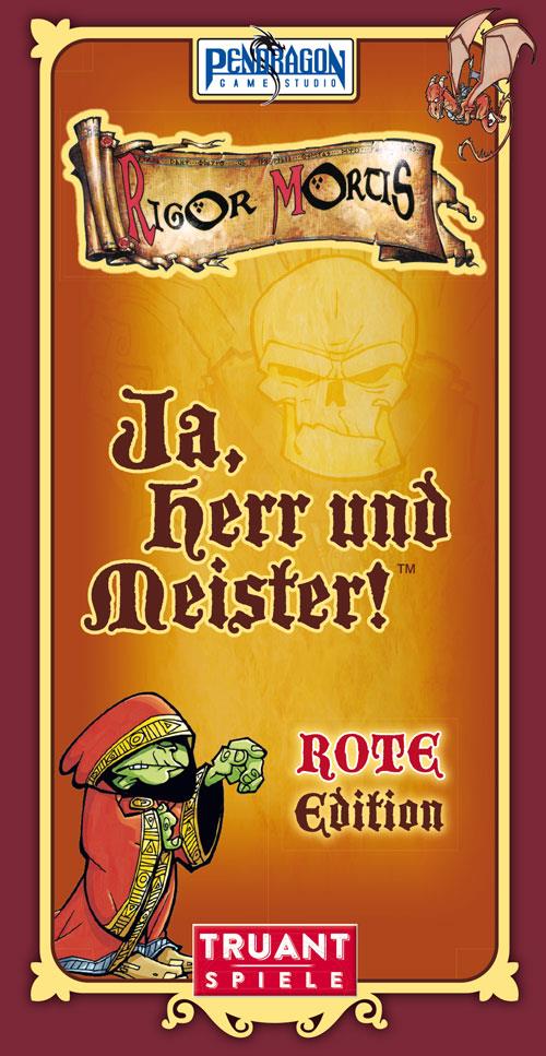 Ja, Herr und Meister - Rote Edition, Deutsch