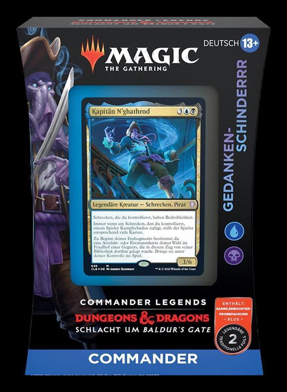 MTG - Commander Legends: Battle for Baldur's Gate Bundle (GER) Mind Flayarrrs (Blue/Black)