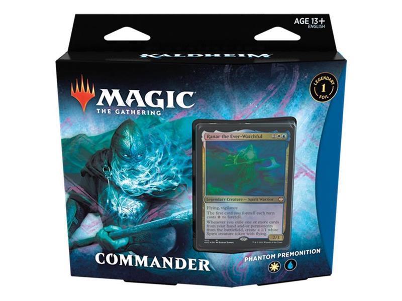 MTG - Kaldheim Commander Deck (EN) Geisterwarnung (Weiß/Blau)