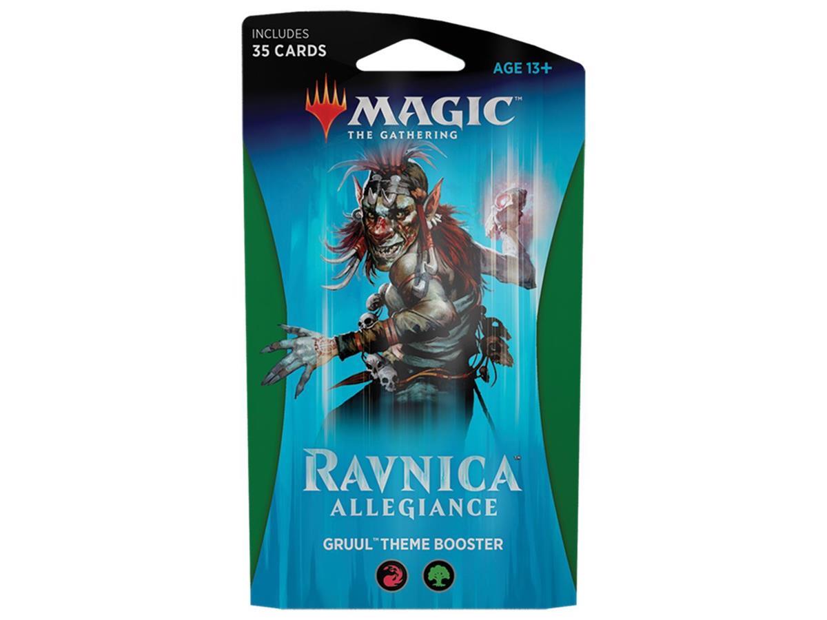 MTG - Ravnicas Treue Themen Booster, Englisch Gruul (rot/grün)