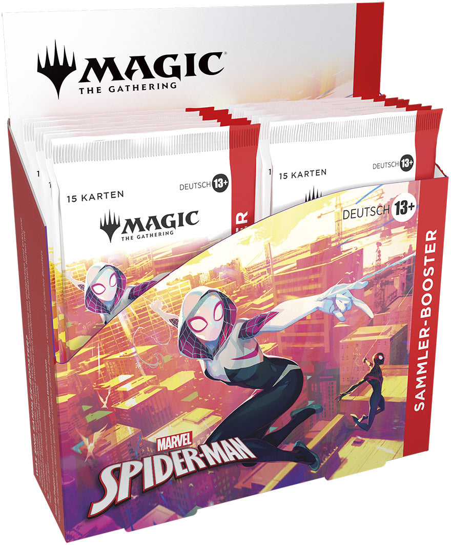 Magic: The Gathering Marvel's Spider-Man Collector Booster Display (12) (GER)