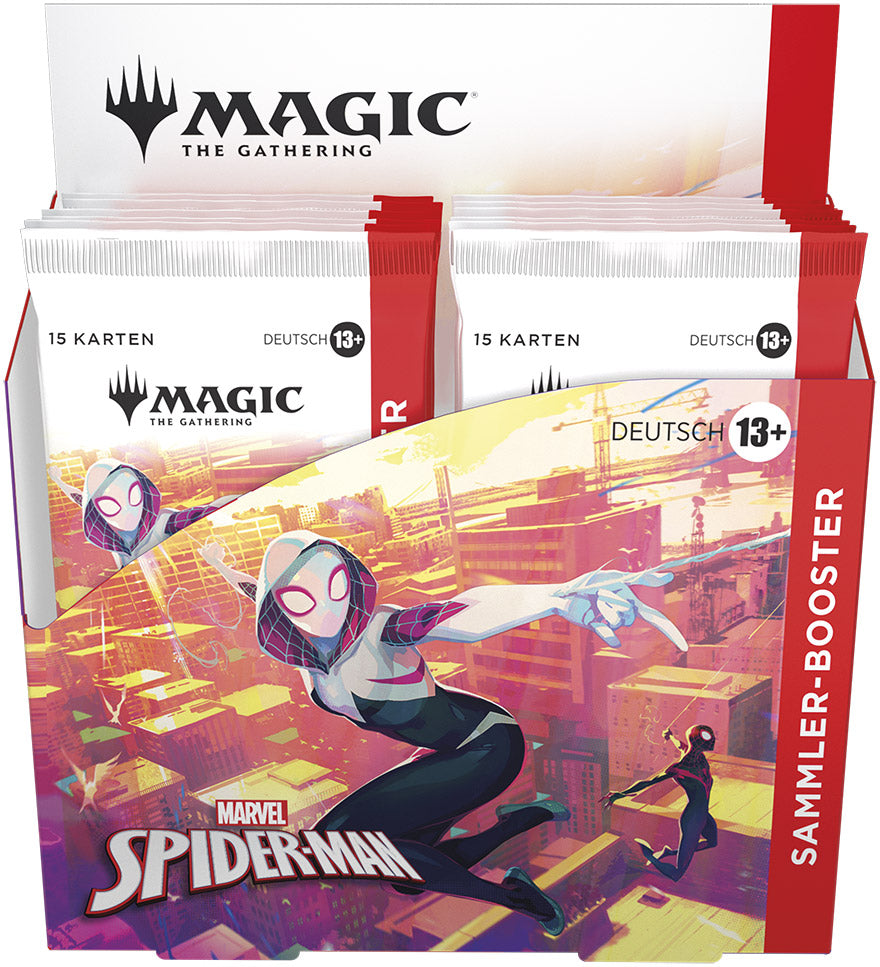 Magic: The Gathering Marvel's Spider-Man Collector Booster Display (12) (GER)
