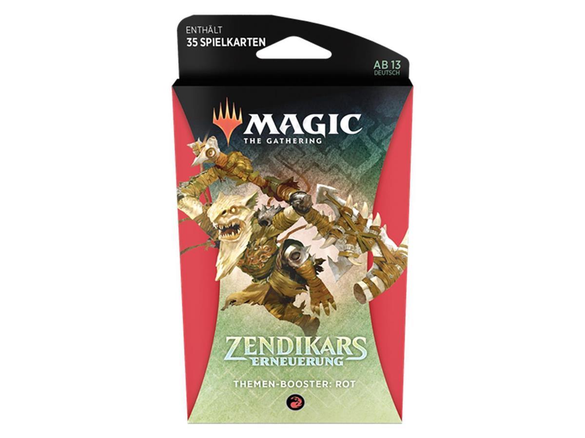 MTG - Zendikar Rising Theme Booster Pack (GER) Red