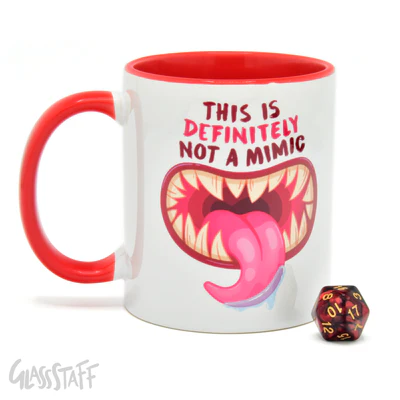 Not a Mimic Geschenk-Tasse