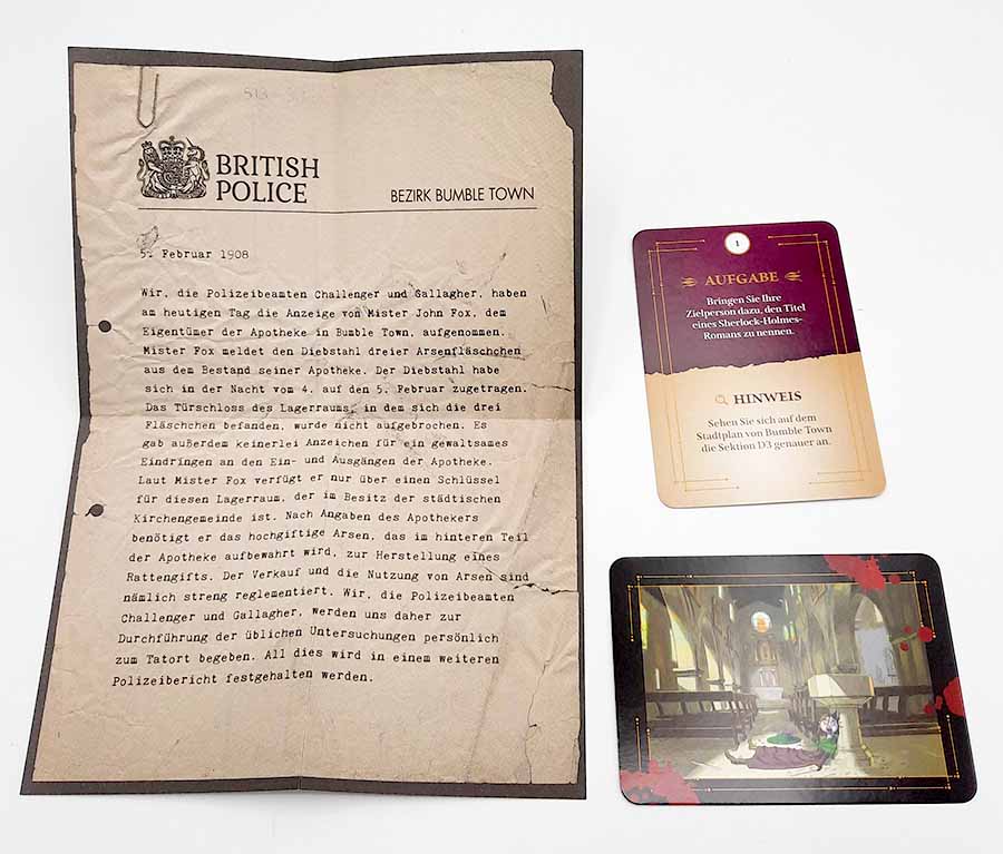Murder Party: Sherlock Holmes - ein mörderisches Partyspiel für Krimi-Fans (DE)