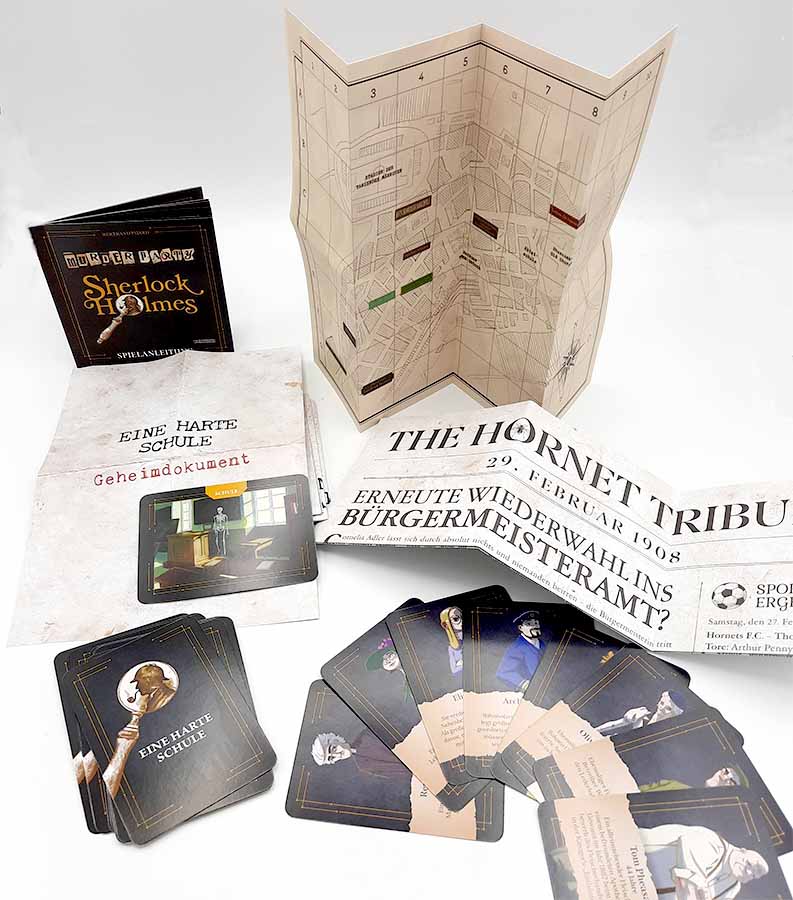 Murder Party: Sherlock Holmes - ein mörderisches Partyspiel für Krimi-Fans (DE)