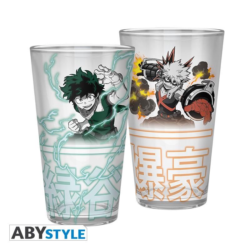 My Hero Academia Glas Izuku & Bakugo