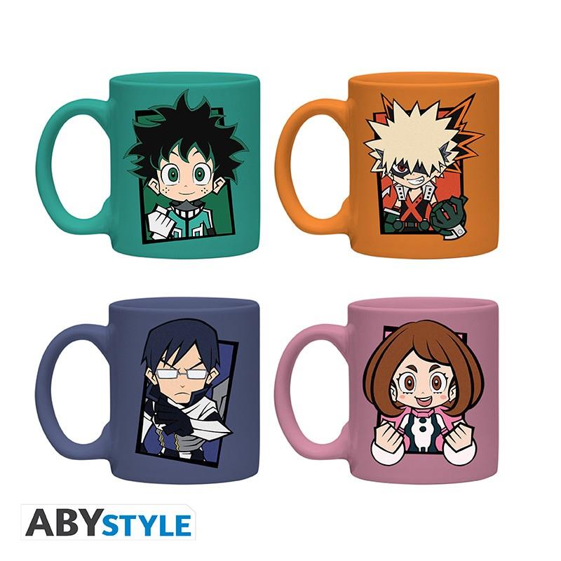 My Hero Academia Espresso Mugs 4-Pack Chibi