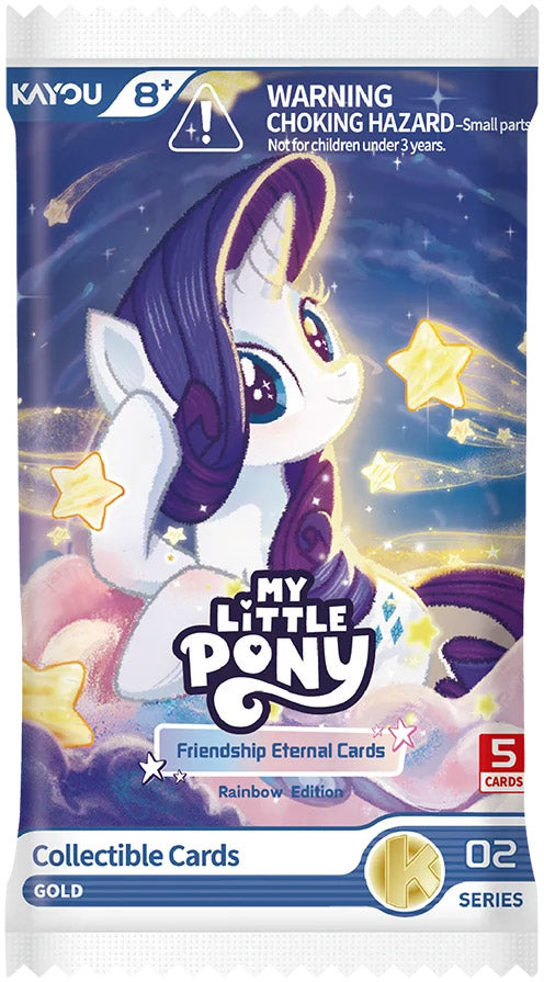 My Little Pony-Friendship Eternal Cards-Rainbow Edition-002B-Foil Booster-Pack