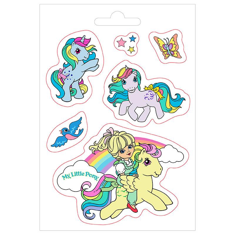My Little Pony Stickers "Pony World" 16 x 11 cm (2 Sheets)