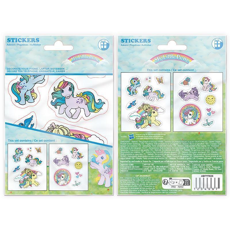 My Little Pony Stickers "Pony World" 16 x 11 cm (2 Sheets)