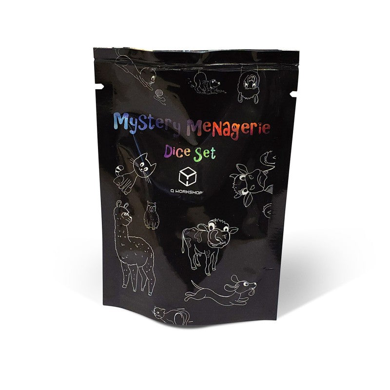 Q WORKSHOP Mystery Menagerie – Überraschungs-Würfelset Blind Bag (7-teilig)