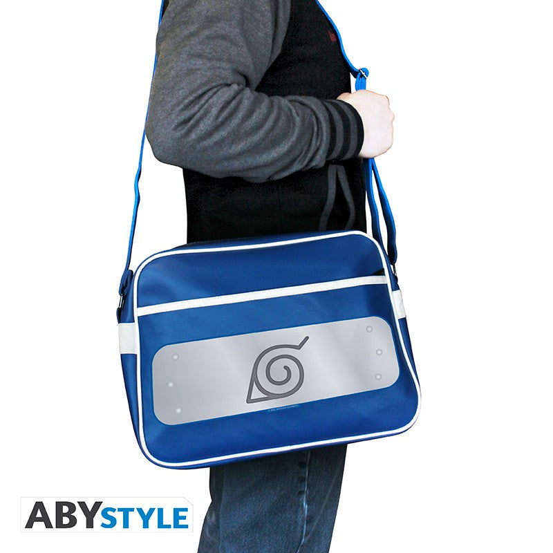 Naruto Shippuden Vinyl Messenger Bag "Konoha Symbol"