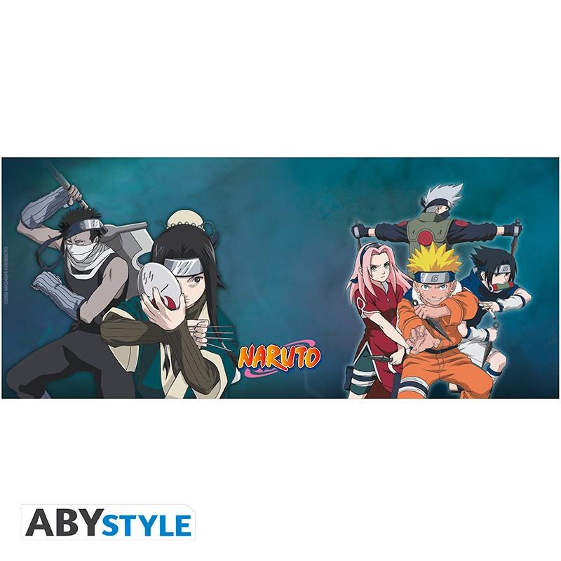 Naruto Mug Team 7 vs Haku/Zabuza