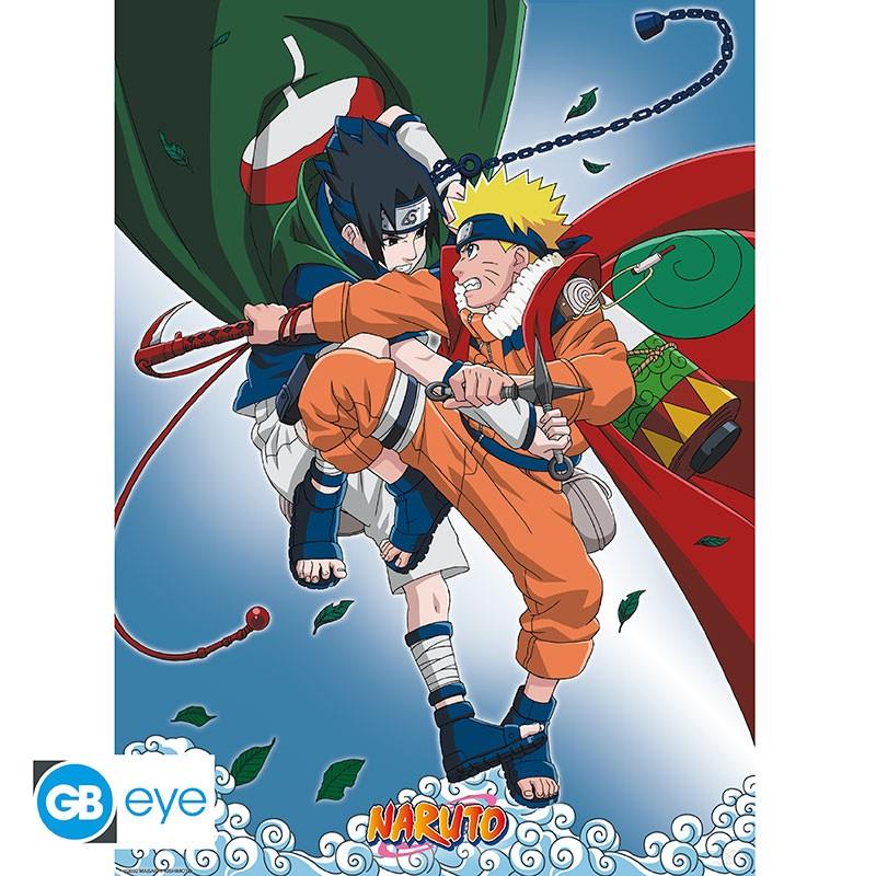 Naruto Chibi Poster Set "Team 7" 52 x 38 cm