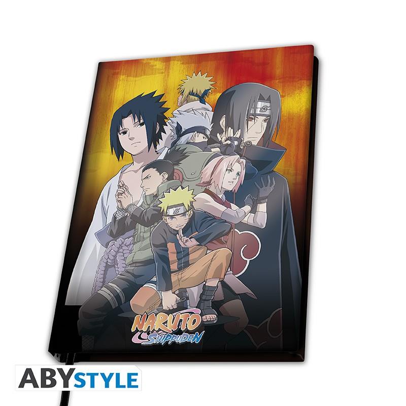Naruto Shippuden Geschenk-Set Reisetasse + Notizbuch