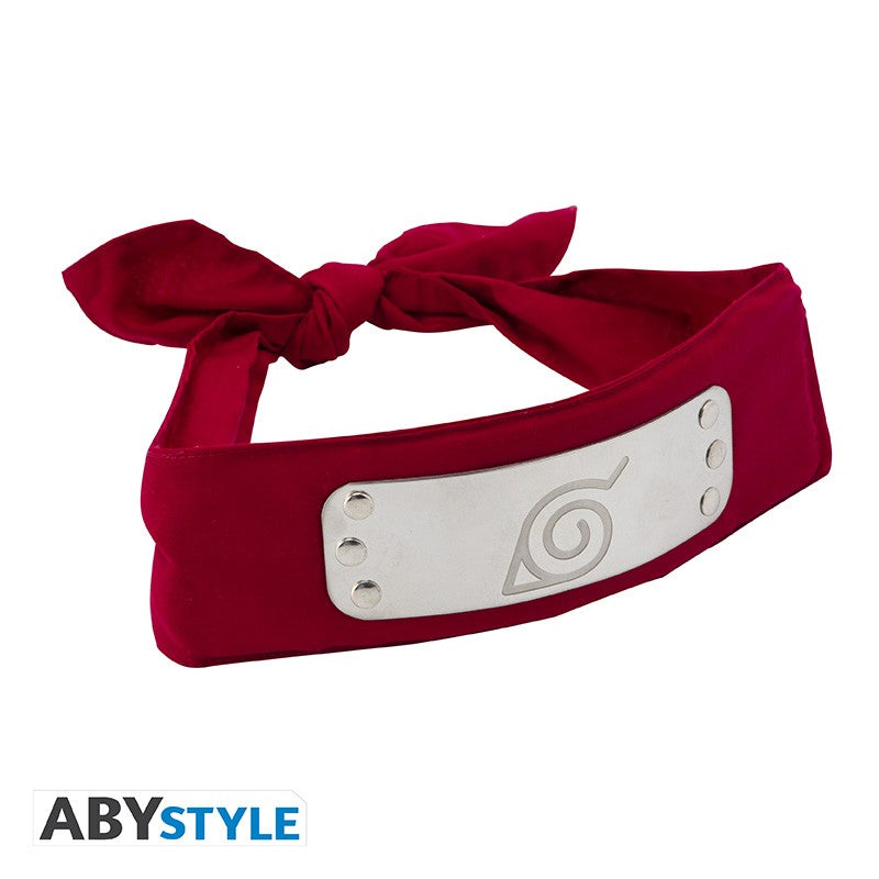 Naruto Shippuden Headband "Red Konoha" (Adult Size)