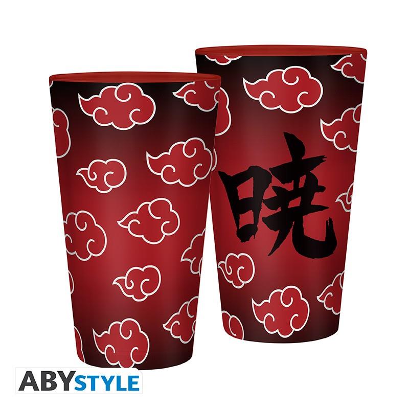 Naruto Shippuden Glass "Akatsuki" (large)