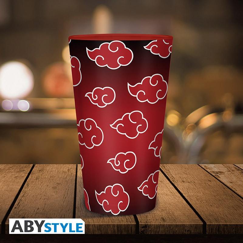 Naruto Shippuden Glass "Akatsuki" (large)