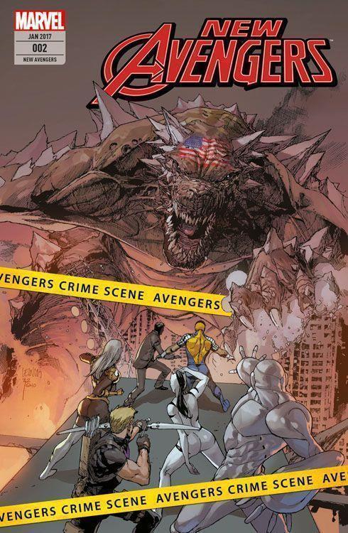 New Avengers (All New 2016) 1 (von 3), Variant (555)