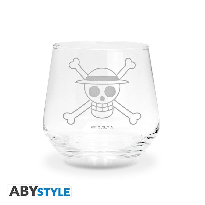 One Piece Glass Set "Luffy & Ace"