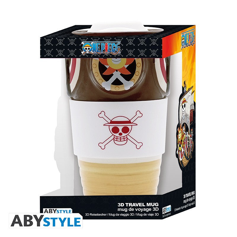 One Piece Ceramic Travel Mug "Thousand Sunny"