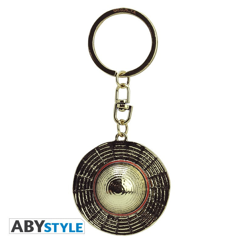 One Piece 3D Keychain "Ruffy's Hat"