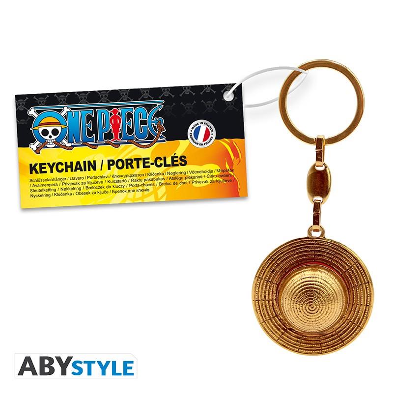 One Piece 3D Keychain Straw Hat