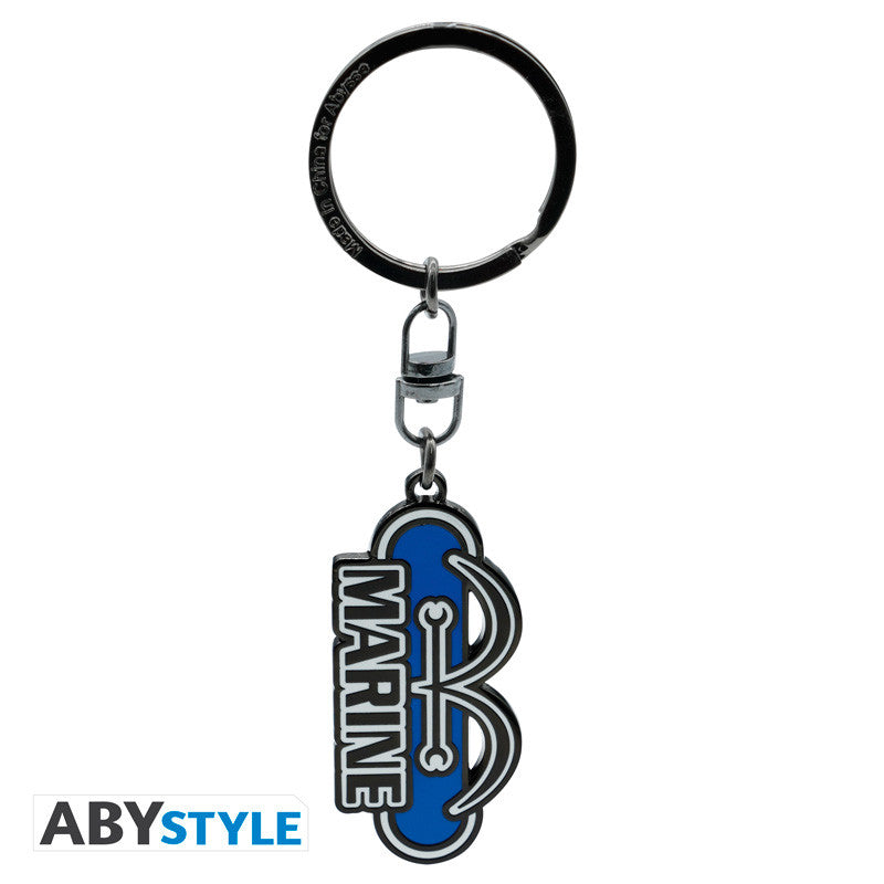 One Piece Keychain "Marine"