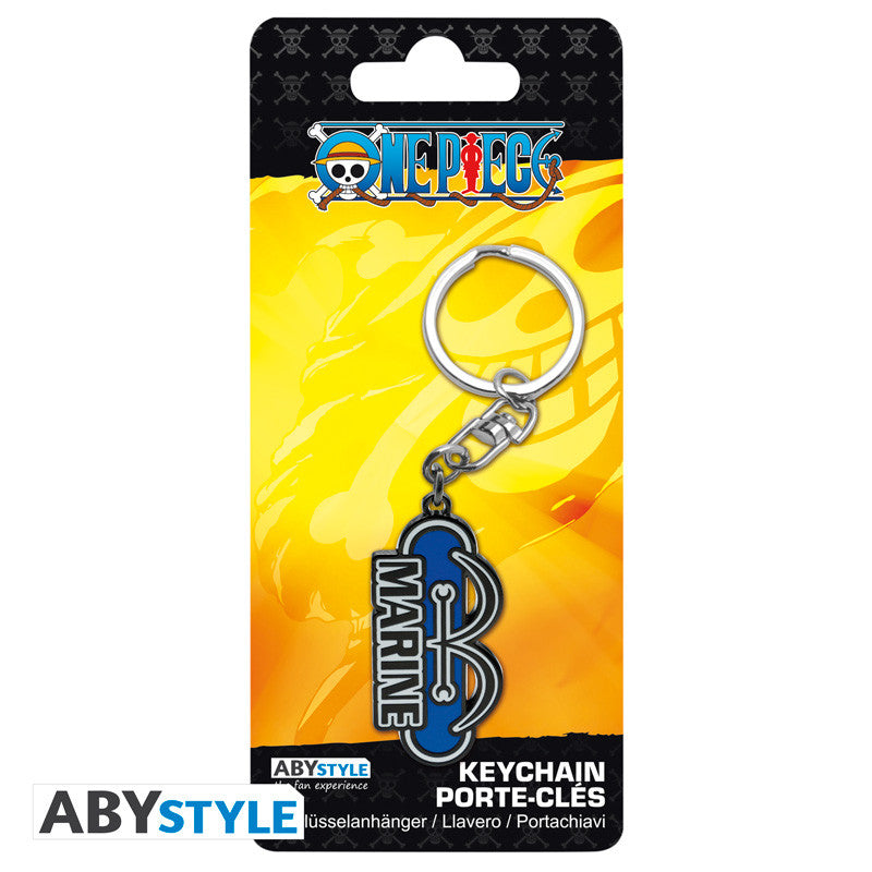One Piece Keychain "Marine"