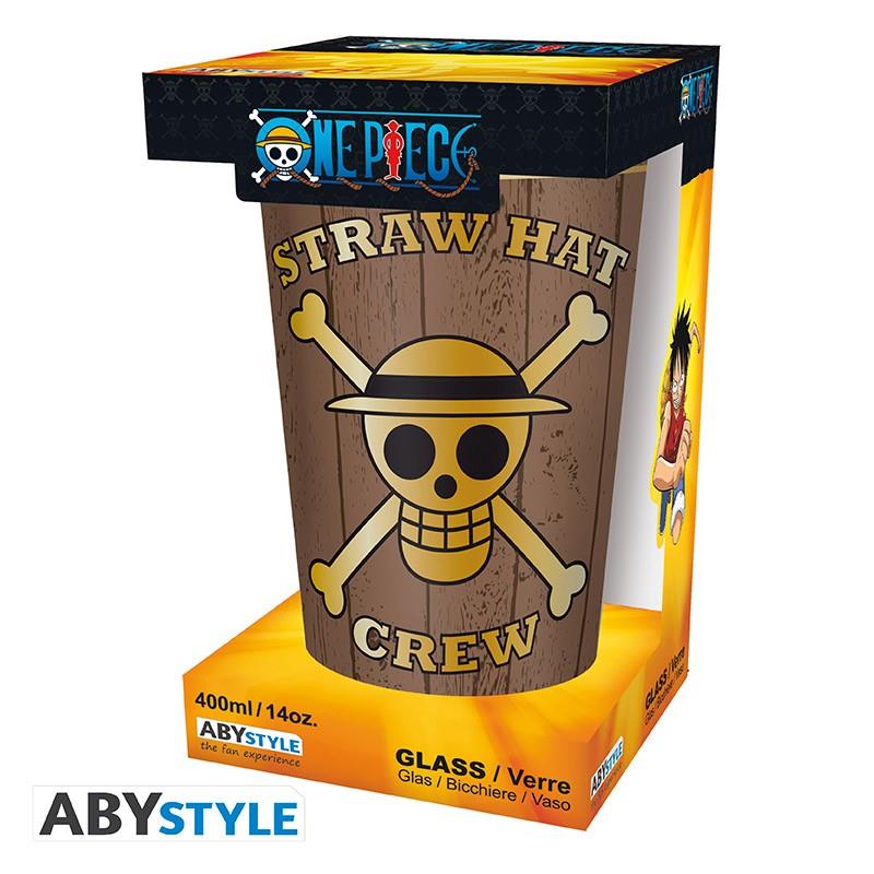 One Piece Glass "Skulls" (large)
