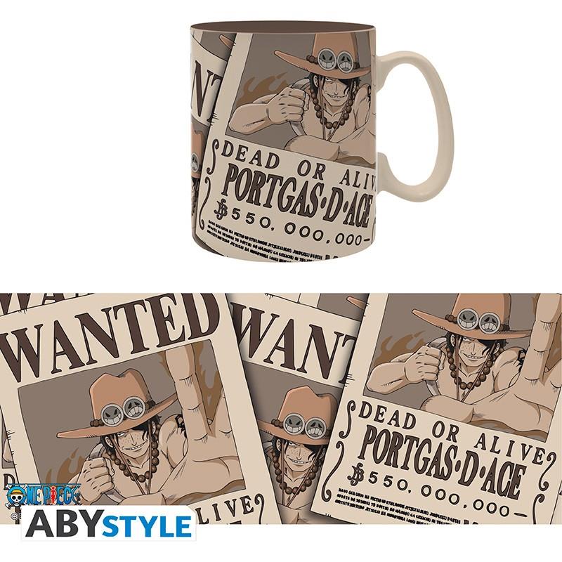 One Piece Mug "Wanted Ace"