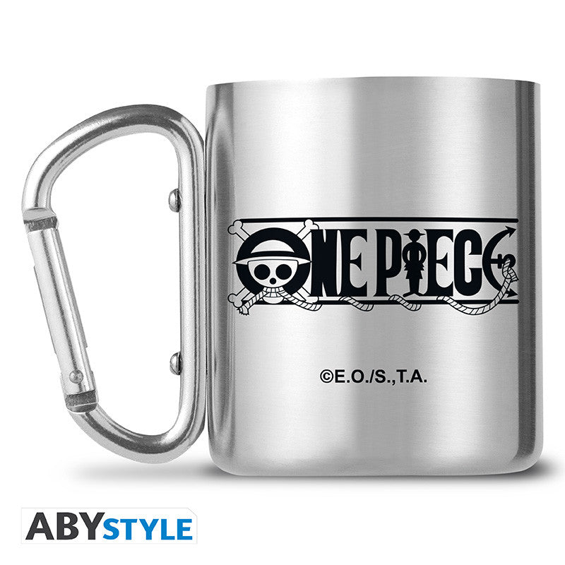 One Piece Karabiner-Tasse "Ace & Skull"