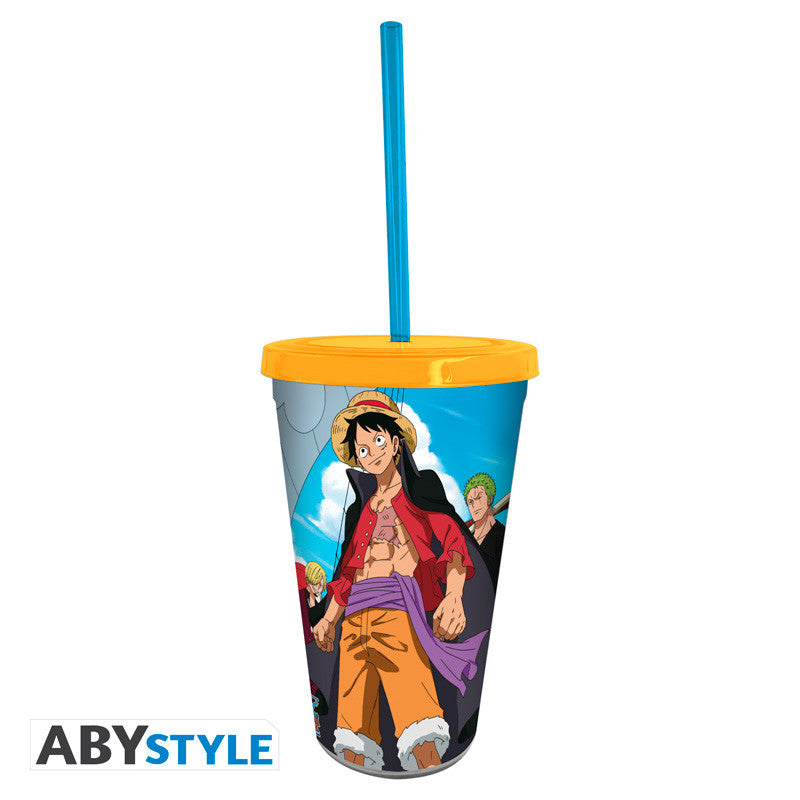 One Piece Tumbler with Straw "Wano" 470 ml