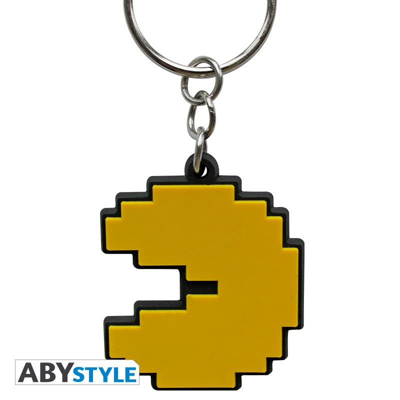 Pac-Man PVC Keychain