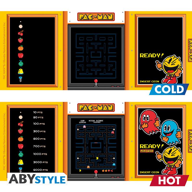 Pac Man Heat Change Mug "Arcade"
