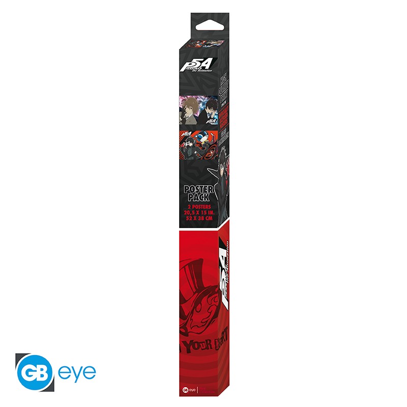 Persona 5 Chibi Poster-Set "Series 1" 52 x 38 cm