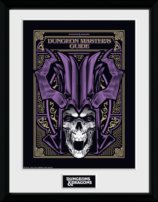 Dungeons & Dragons Dungeon Masters Guide Collector Print 40x30cm