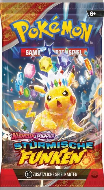 Pokémon Sammelkartenspiel Stürmische Funken Booster-Pack (DE)